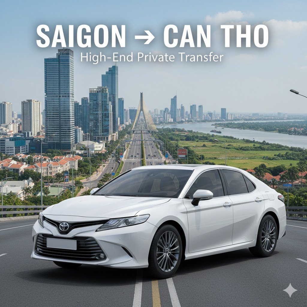 4-Seater Rental: Sai Gon to Can Tho 12