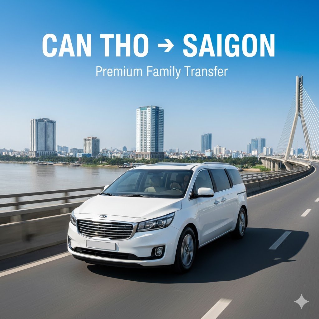 7-Seater Rental: Can Tho to Sai Gon 16